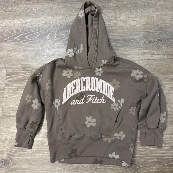 Abercrombie & Fitch Other - Abercrombie Fitch Hoodie Girls Size 5/6 Brown